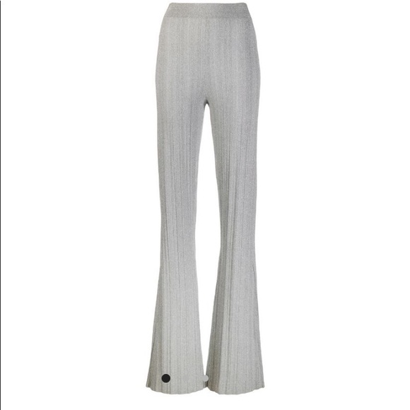 NWT,Derek Lam 10 Crosby Rasia Rib Knit Pant,grey - Picture 4 of 16